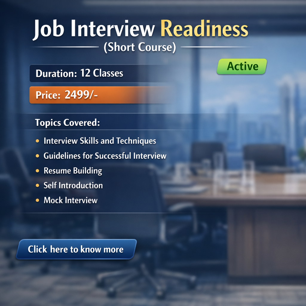 Job Interview Course