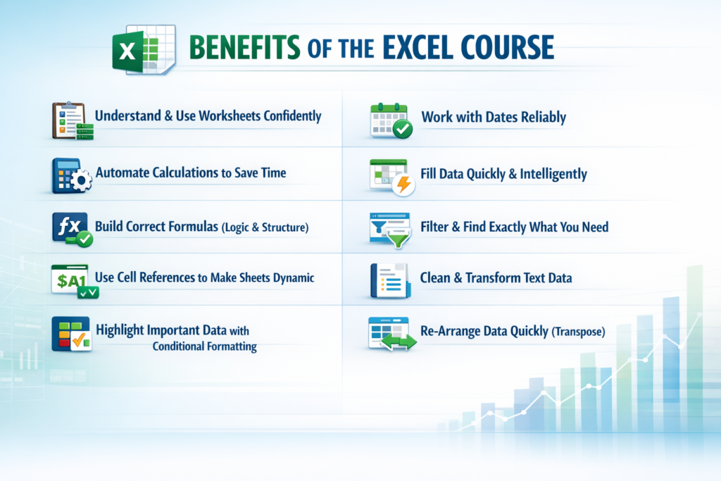 Basics of Excel Benefits